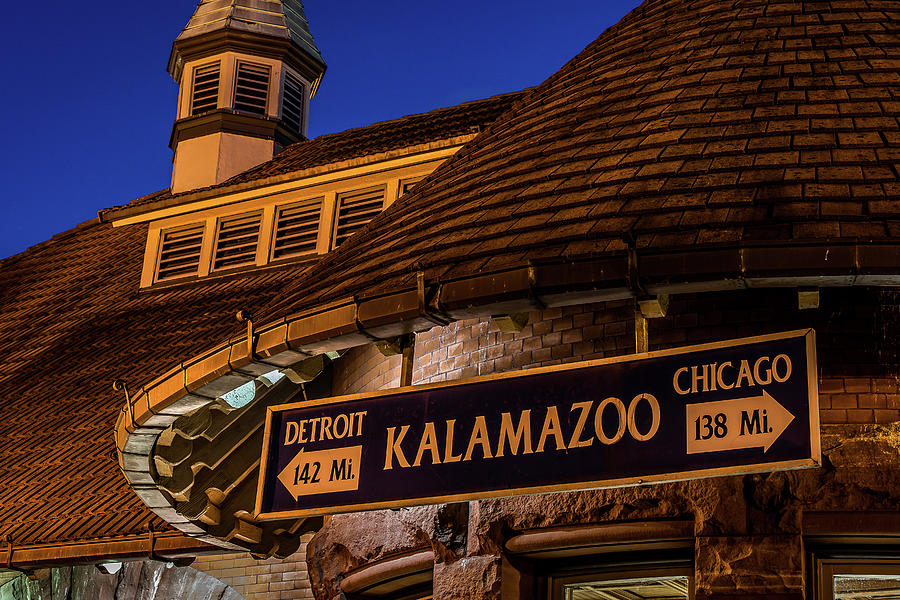 The Train Station in Kalamazoo Photograph by William Christiansen
