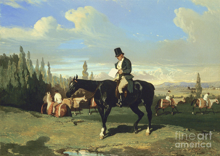 The Trainer Painting by Alfred Dedreux Or De Dreux