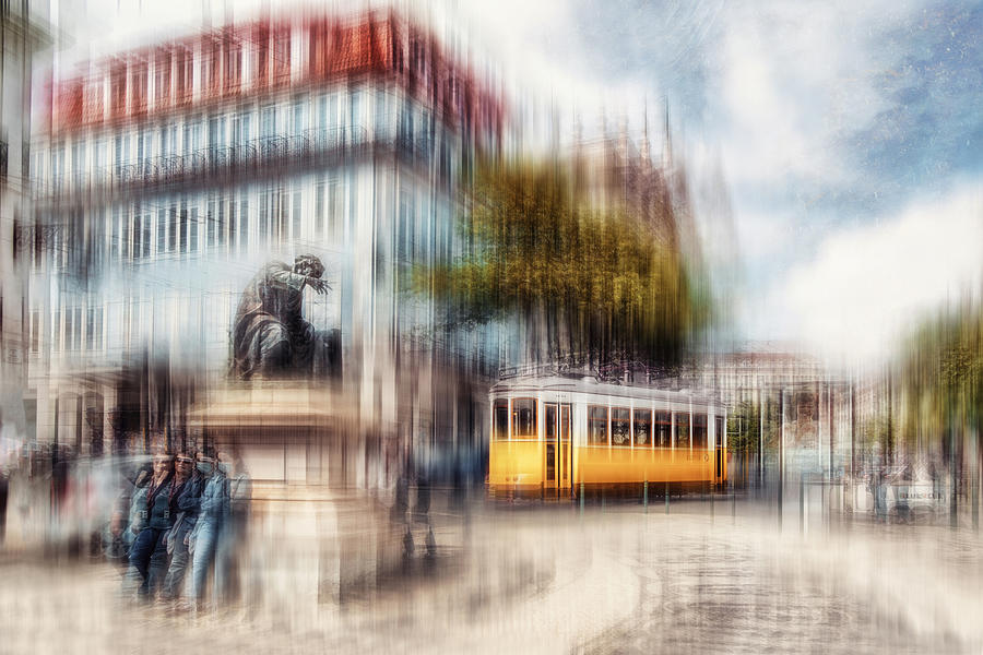The Tram Photograph by Vitor Martins