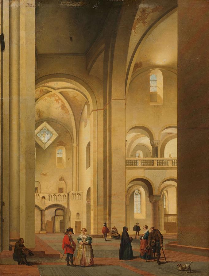 The Transept of the Mariakerk in Utrecht, seen from the Northeast. Painting by Pieter Jansz Saenredam The Transept of the Mariakerk in Utrecht, seen from the Northeast. Painting by Pieter Jansz Saenredam