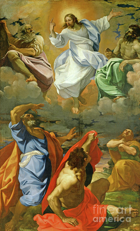 Ludovico Carracci Painting - The Transfiguration By Ludovico Carracci by Ludovico Carracci
