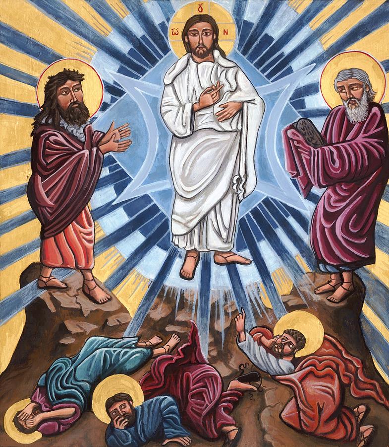 Religious Painting - The Transfiguration by Kelly Latimore