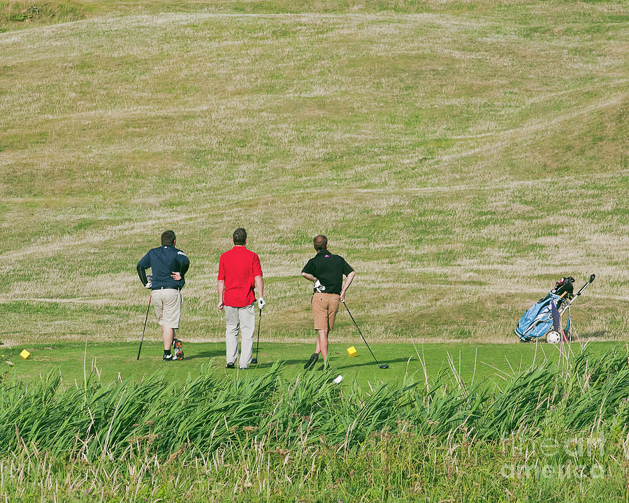 Golf Photograph - The Trials and Tribulations of Golf by Terri Waters