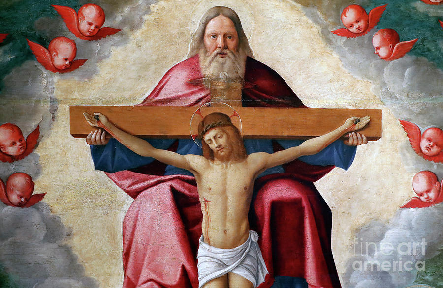 The Trinity By Girolamo Da Santacroce Photograph by Girolamo Da Santacroce