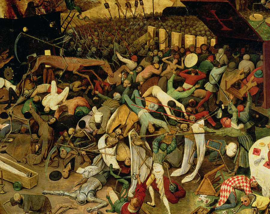 Gallows Painting - The Triumph Of Death, Detail by Pieter The Elder Bruegel