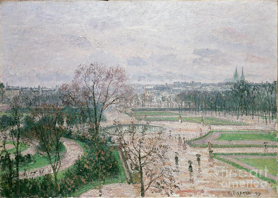 The Tuileries Gardens Drawing by Heritage Images