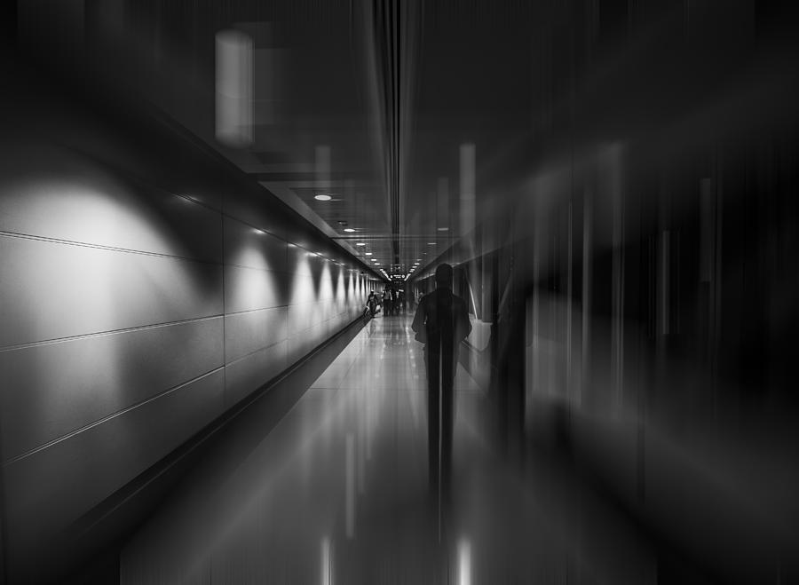 Abstract Photograph - The Tunnel by Carmine Chiriaco