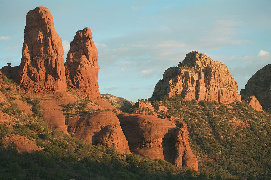 The Two Nuns Rock Formation In Sedona Photograph by Cristina Redinger-libolt