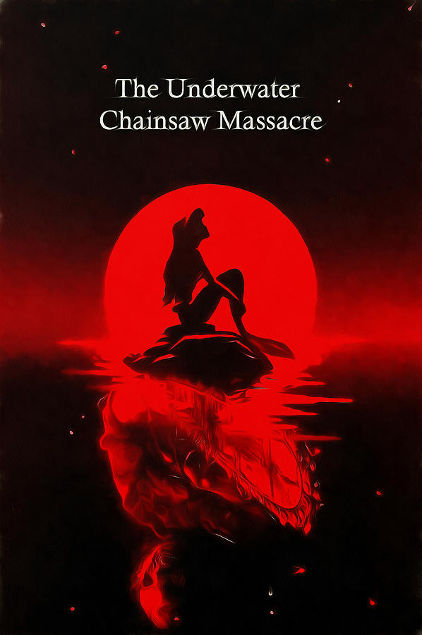 The Underwater Chainsaw Massacre Digital Art By Arthur Charpentier - Pixels