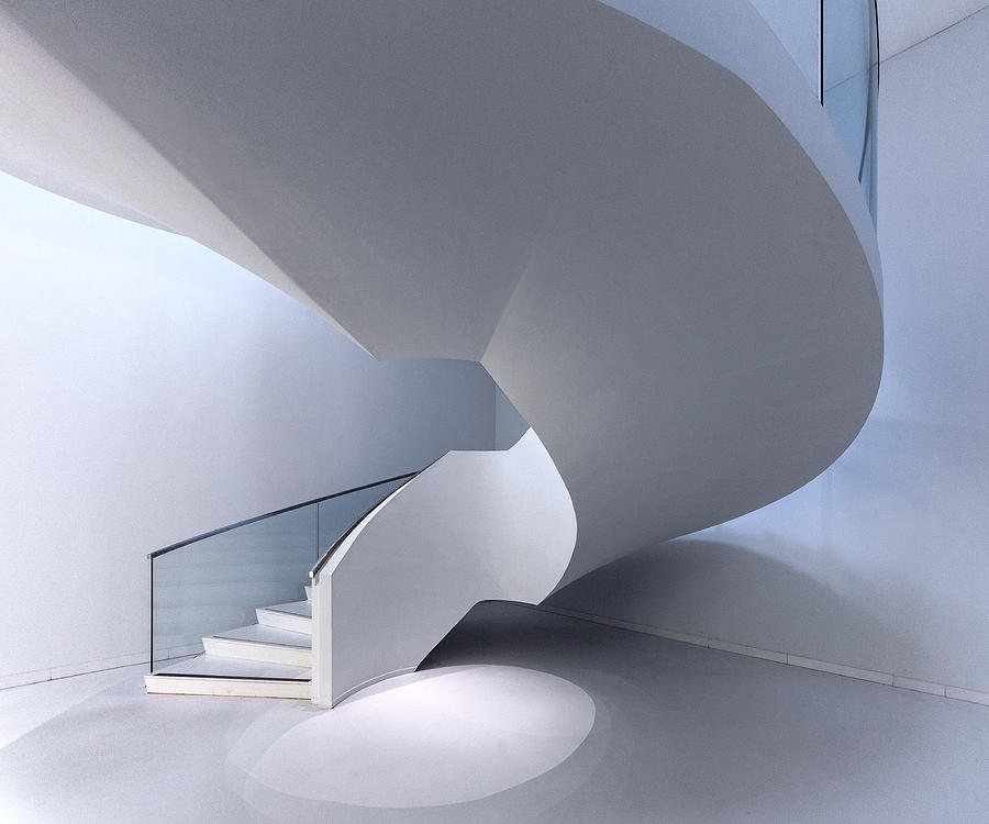 The Upper Part Of The Stair Photograph by Theo Luycx
