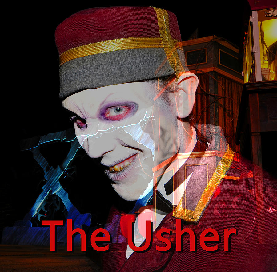 The Usher poster A Photograph by David Lee Thompson
