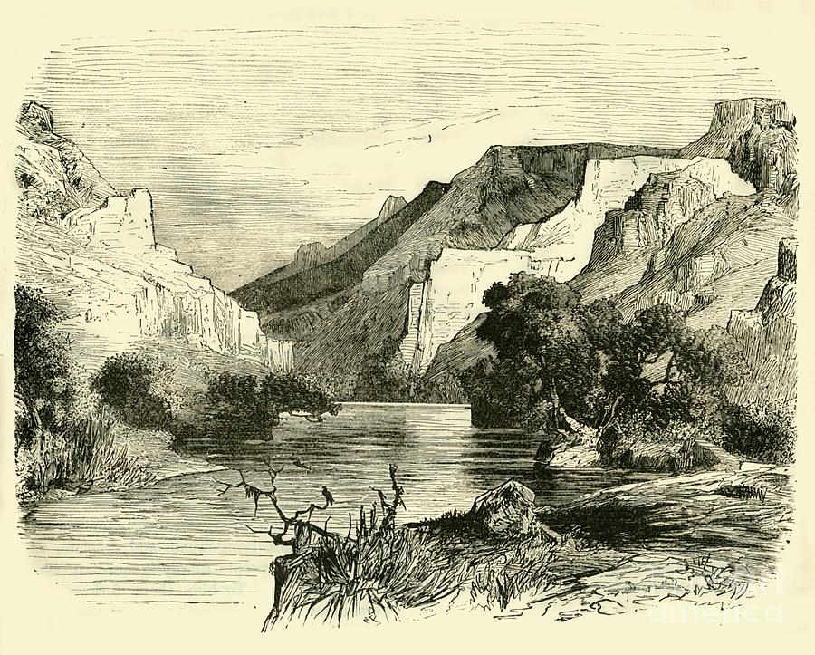 The Vale Of Tempe Drawing by Print Collector