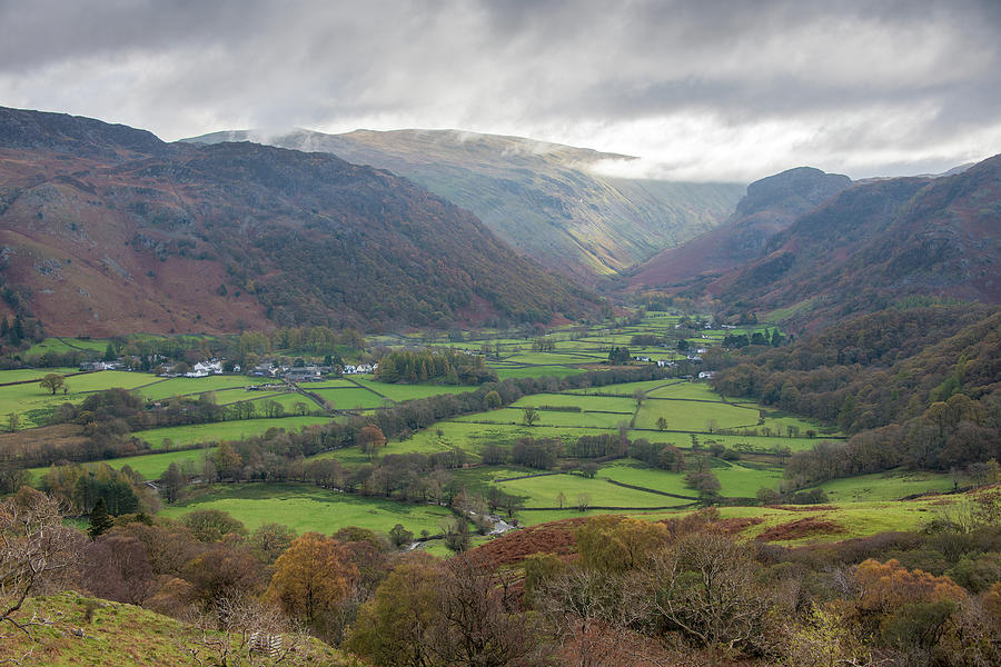 The Valley of Borrowdale Photograph by Roy Pedersen