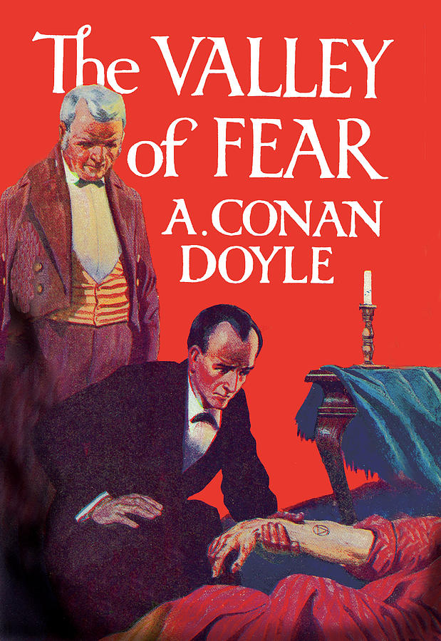 The Valley of Fear (book cover) Painting by Unknown