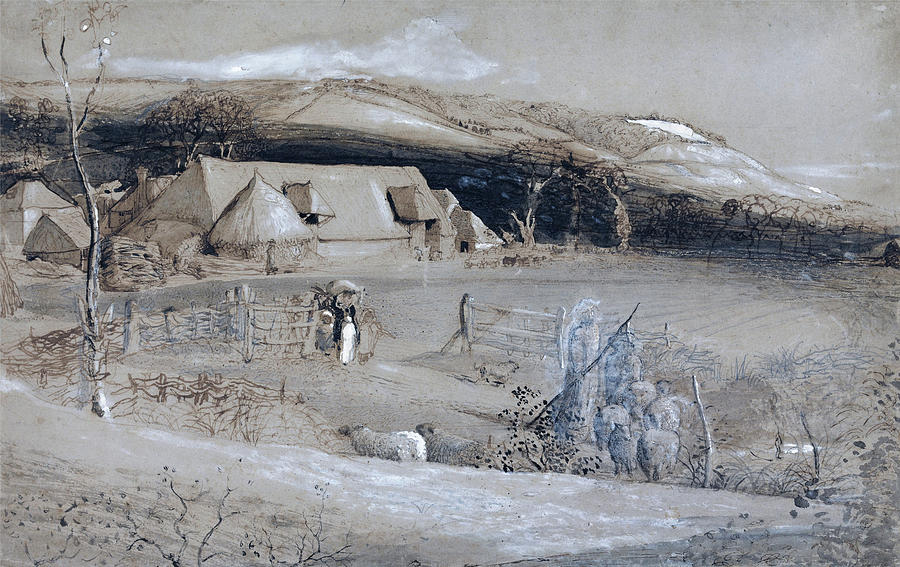 Samuel Palmer Painting - The Valley Of Vision - Digital Remastered Edition by Samuel Palmer Samuel Palmer Painting - The Valley Of Vision - Digital Remastered Edition by Samuel Palmer