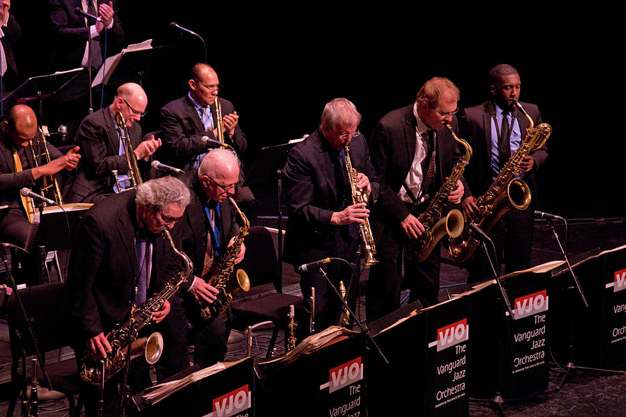 The Vanguard Jazz Orchestra 3 Photograph by Lee Santa