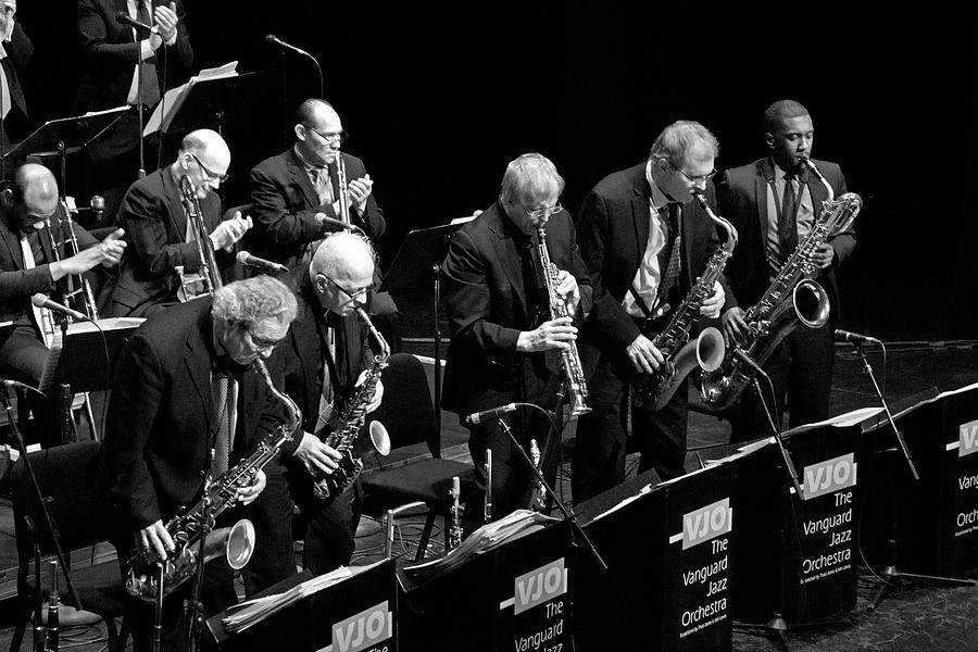 Jazz Photograph - The Vanguard Jazz Orchestra 4 by Lee Santa