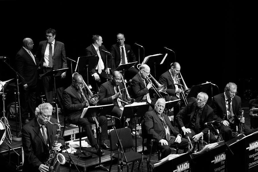 The Vanguard Jazz Orchestra 6 Photograph by Lee Santa