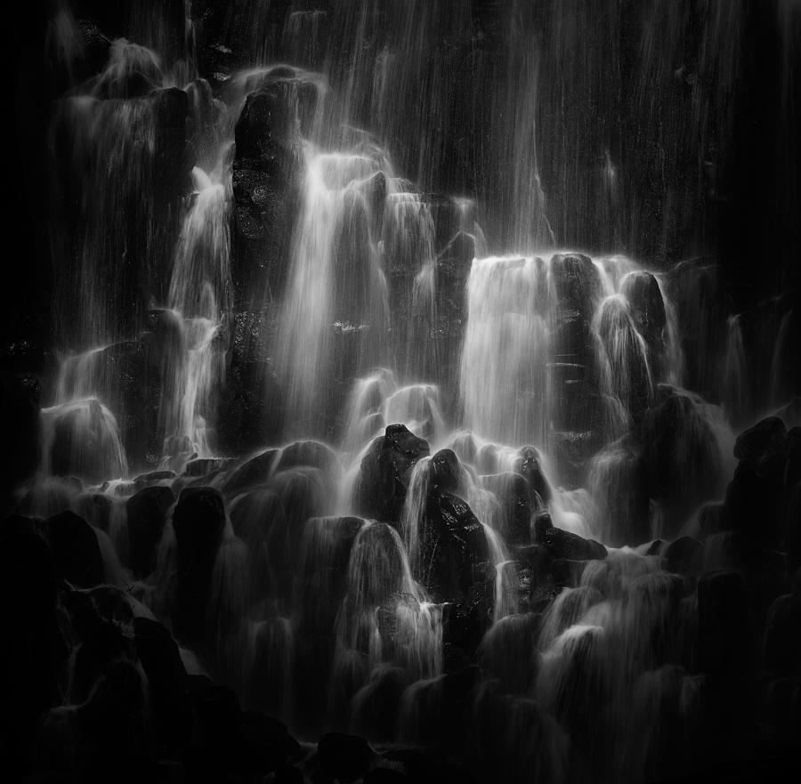 The Veiled Beings --- Ramona Falls Photograph by Shenshen Dou