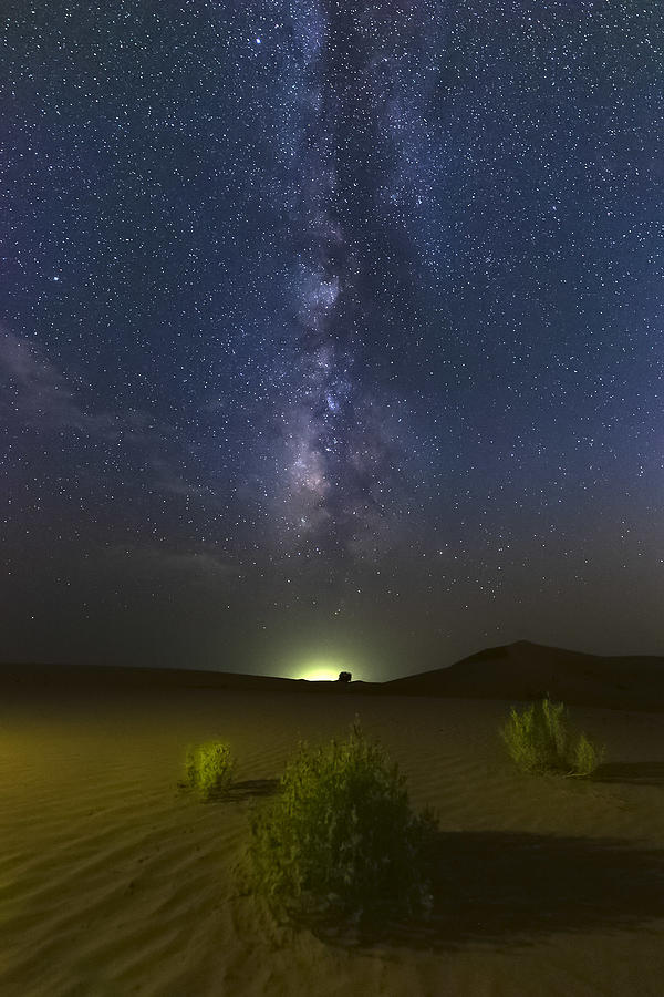 The Vertical Galaxy Photograph by Souvik Banerjee