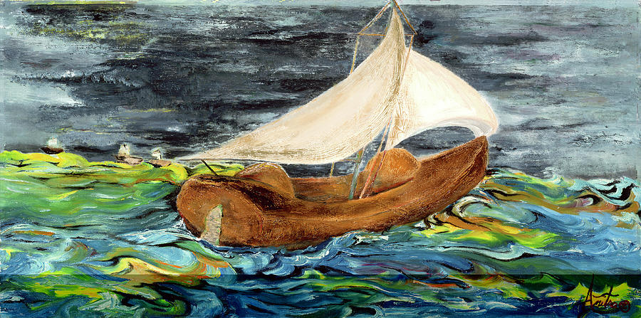 The Vessel Painting by Anitra Boyt