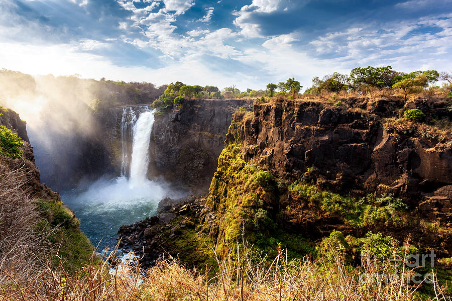 Beauty Photograph - The Victoria Falls Is The Largest by Artush Beauty Photograph - The Victoria Falls Is The Largest by Artush