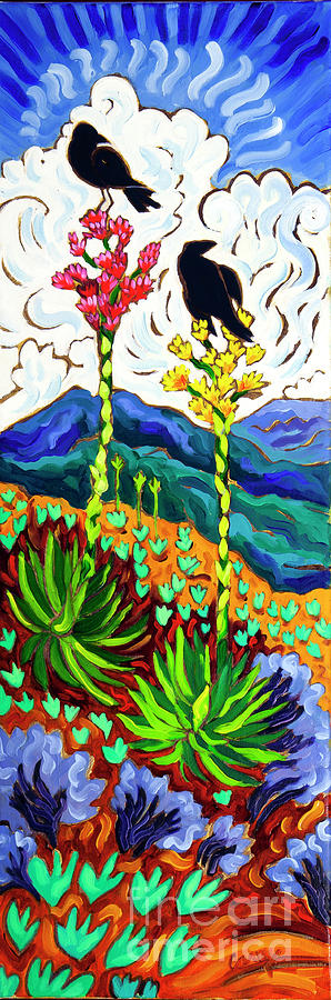 The View Painting by Cathy Carey