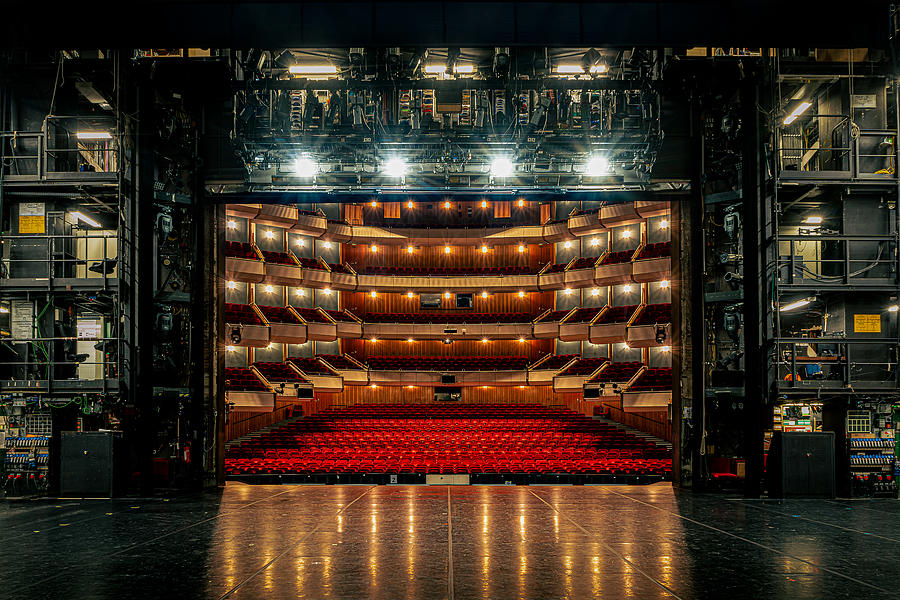 The View From Backstage In The Operahouse Hamburg Photograph by Rene Tenteris