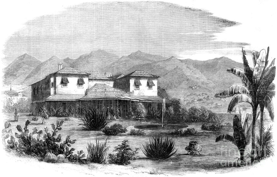 The Vigia, Madeira, Portugal, 1861 Drawing by Print Collector
