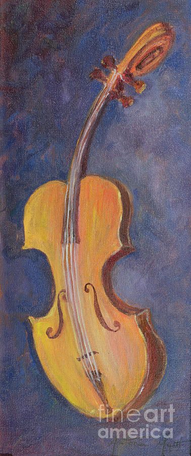 The Violin, 2000 Painting By Antonia Myatt - Fine Art America