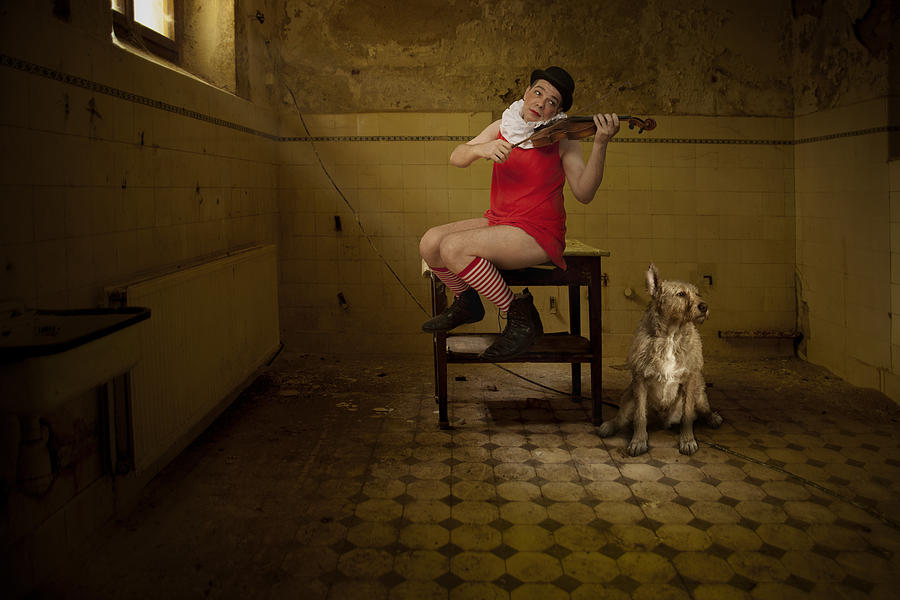The Violinist Photograph by Christine Von Diepenbroek