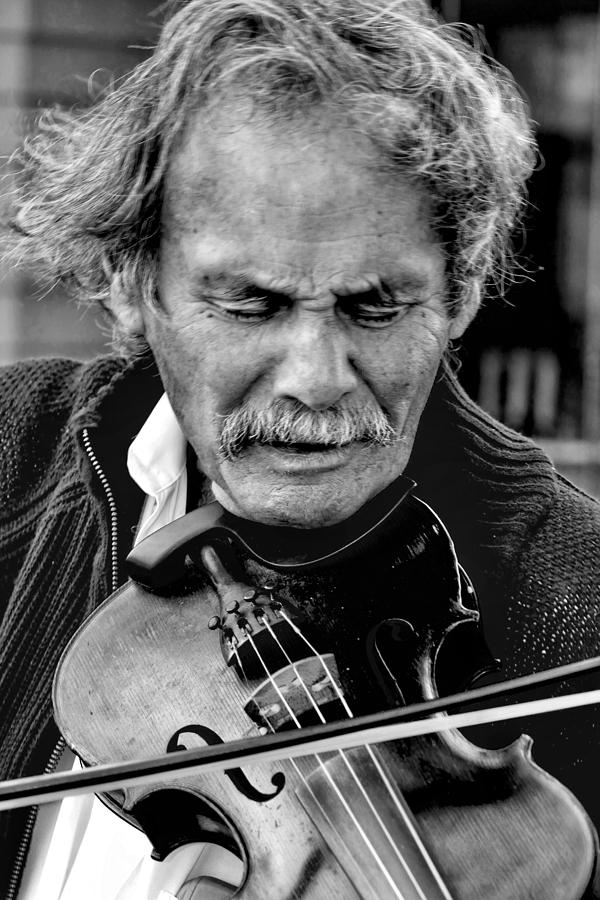 The Violinist Photograph by Jeffrey PERKINS