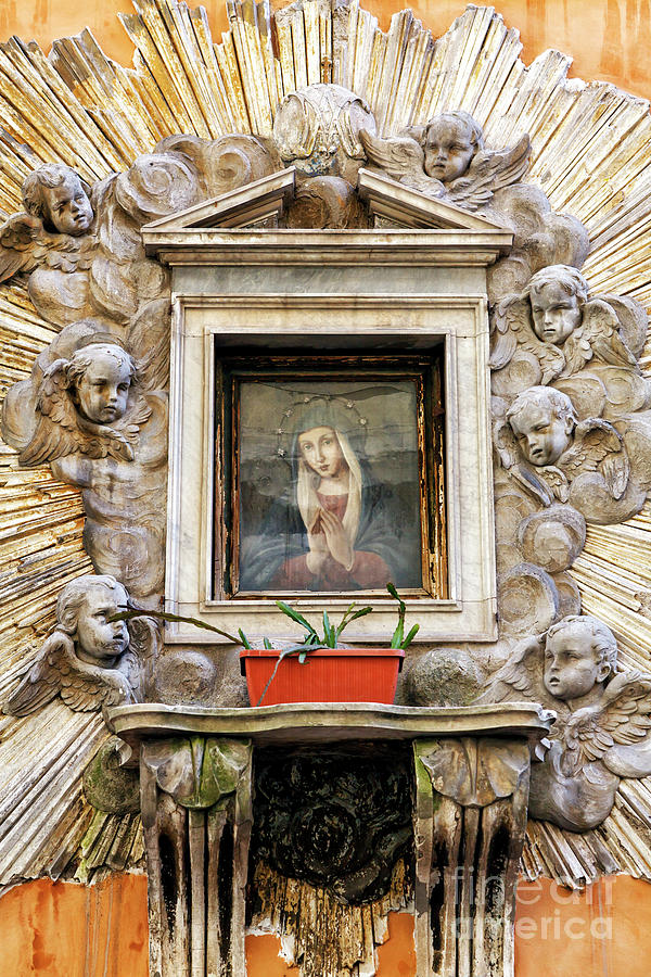The Virgin in Rome Photograph by John Rizzuto