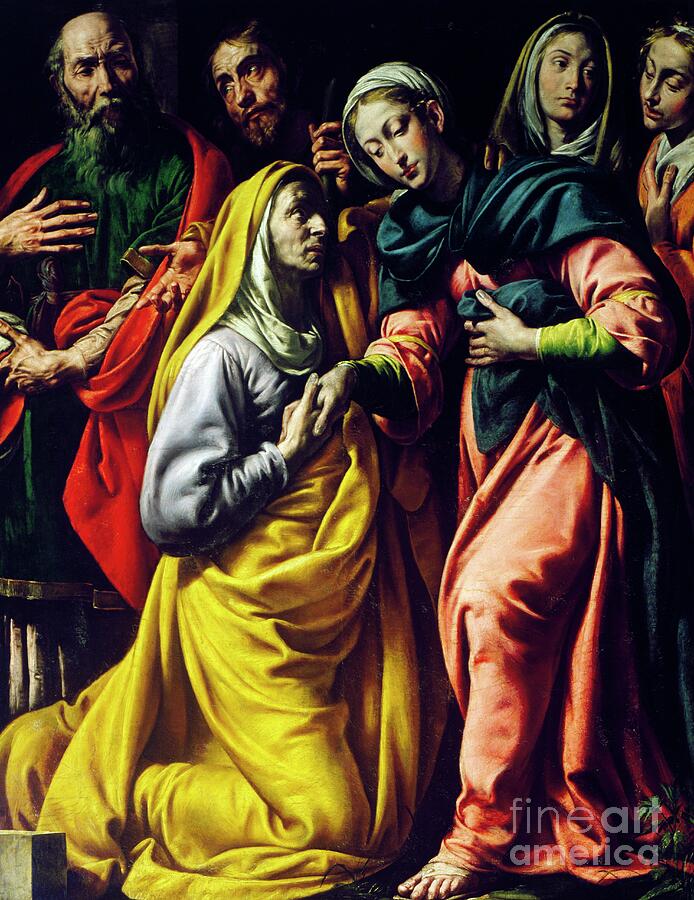 The Visitation By Antonio Denrico Known As Tanzio Da Varallo Parish ...