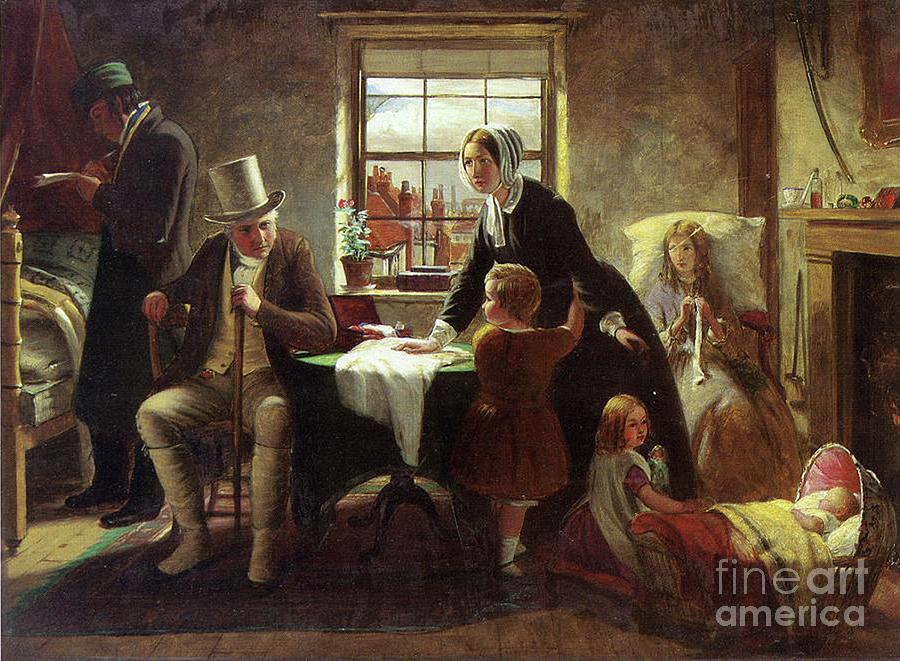 The Visitor Painting by Thomas Brooks - Fine Art America