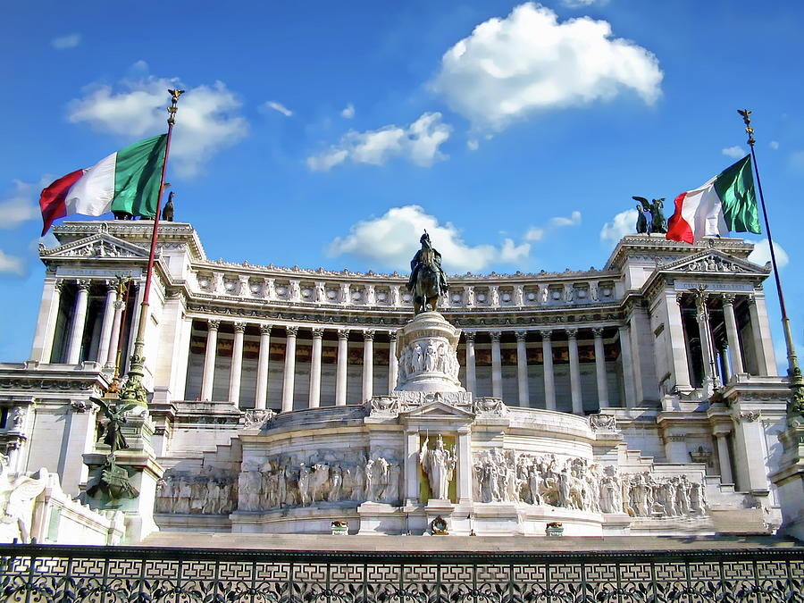 The Vittorio Emanuele II Monument by Anthony Dezenzio The Vittorio Emanuele II Monument by Anthony Dezenzio