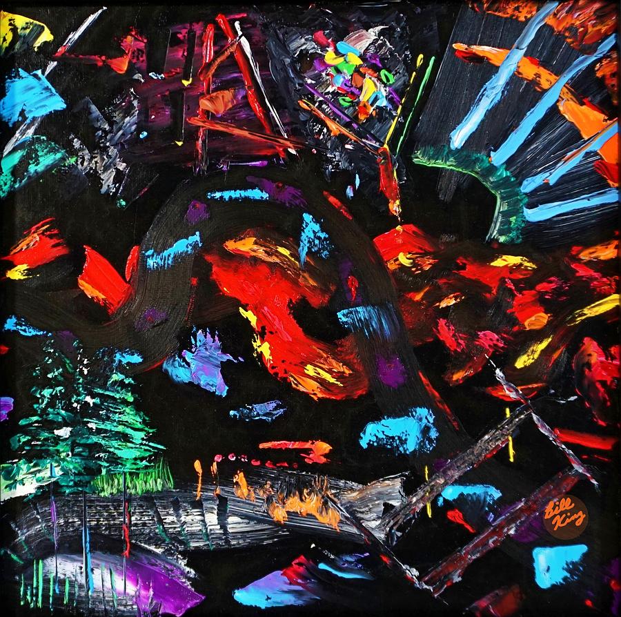 The Vivid Dance Painting by Bill King