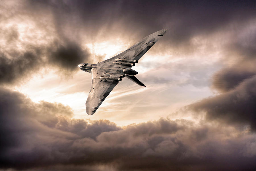 The Vulcan Bomber Digital Art by Airpower Art