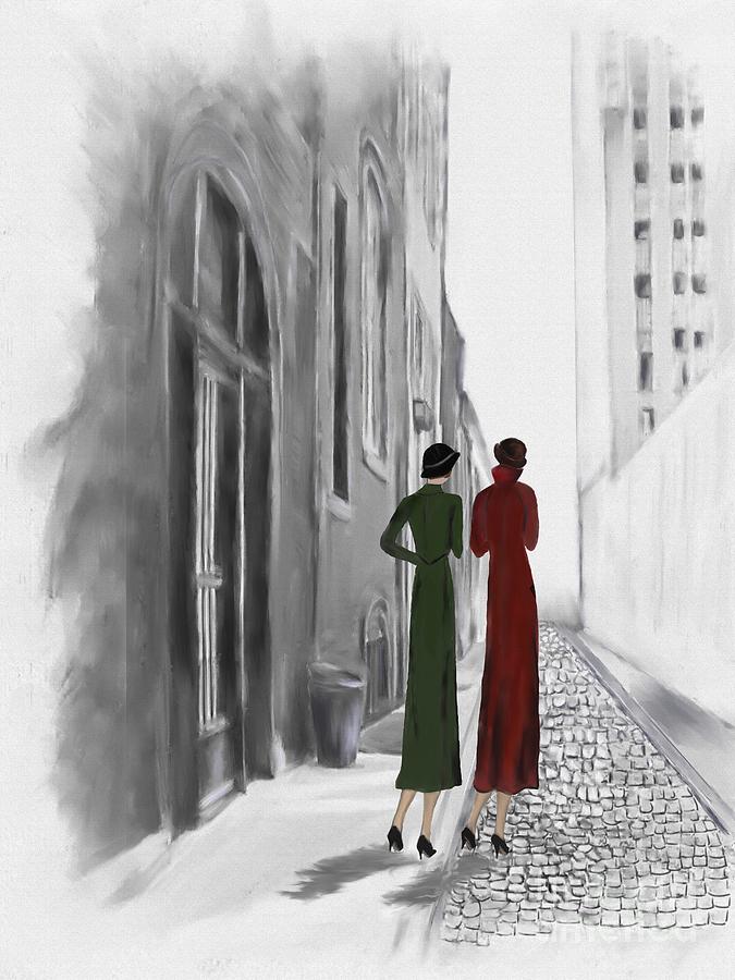The Walk Painting by Ana Borras