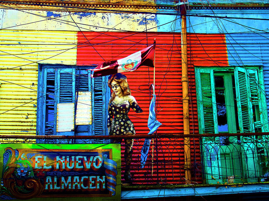 Architecture Photograph - The Warehouse, La Boca, Buenos Aires by Kurt Van Wagner