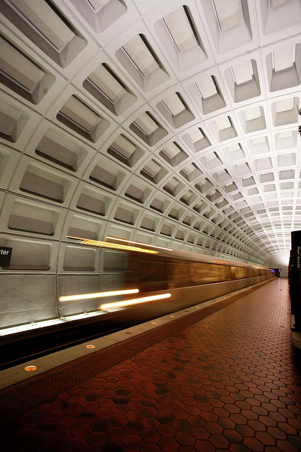 The Washington Metro, Washington Dc, United States, Usa Photograph by Elan Fleisher