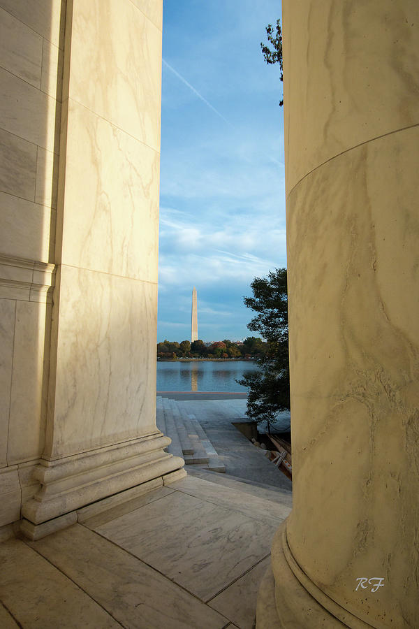 The Washington Moument from The Jefferson Memorial Photograph by Riccardo Forte