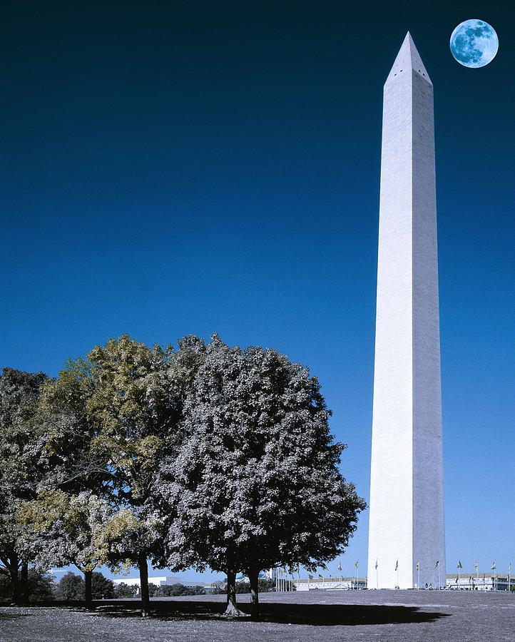 The Washinton Monument In Washington, D.c. Original Image From Carol M. Highsmith V4 Painting