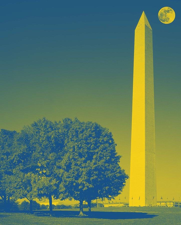 The Washinton Monument In Washington, D.c. Original Image From Carol M. Highsmith V5 Painting