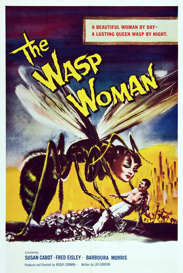 The Wasp Woman Painting by Unknown