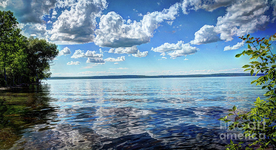 The Waters at Chequamegon Bay  Photograph by Deborah Klubertanz