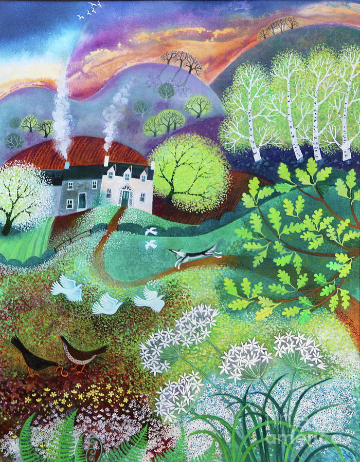 The Way Home Painting by Lisa Graa Jensen
