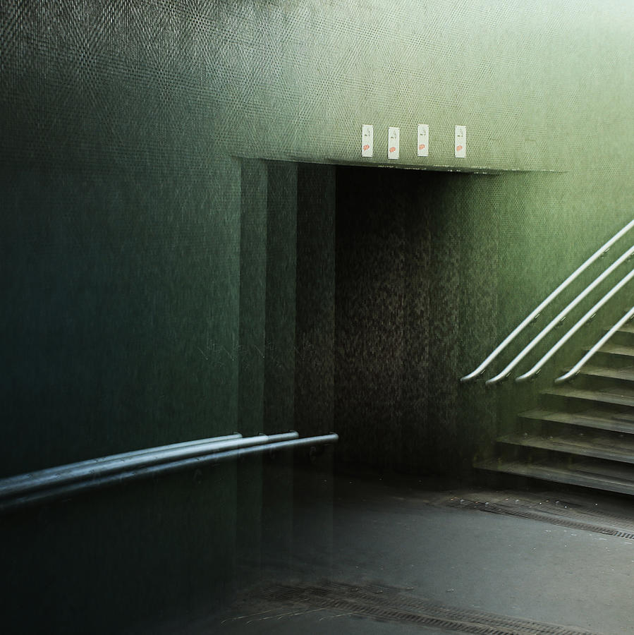 Architecture Photograph - The Way Is Dark by Ursula Rodgers