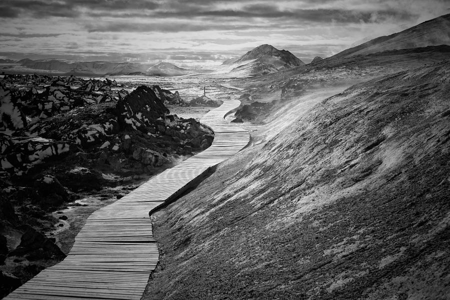 The Way To.. Photograph by Mirjam Delrue