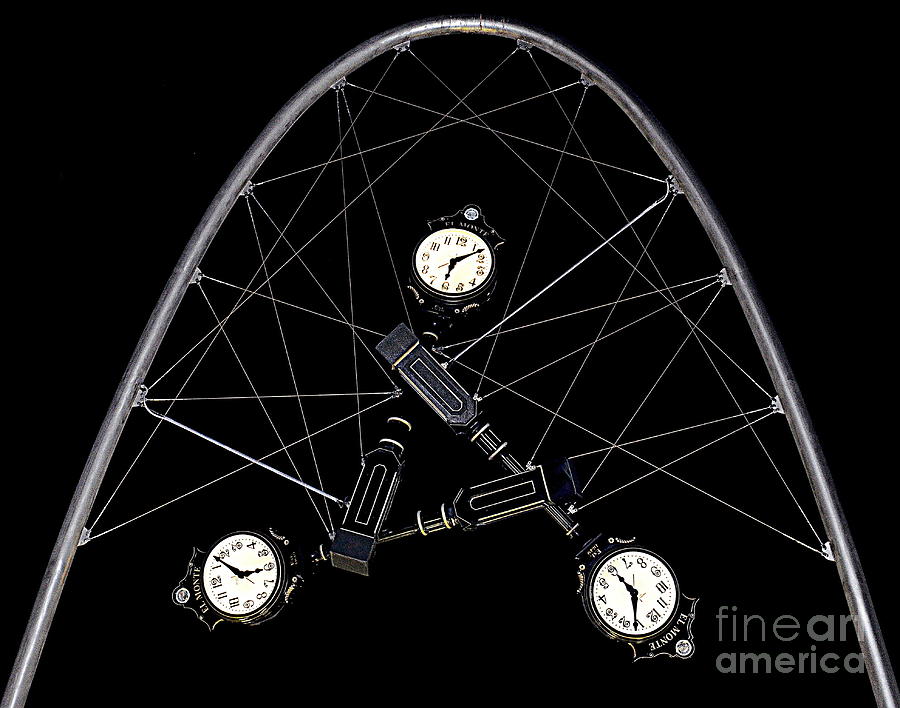 The Web of Time Photograph by Tru Waters